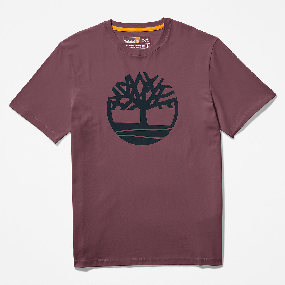 Kennebec River Tree-Logo T-Shirt for Men in Purple Timberland Online