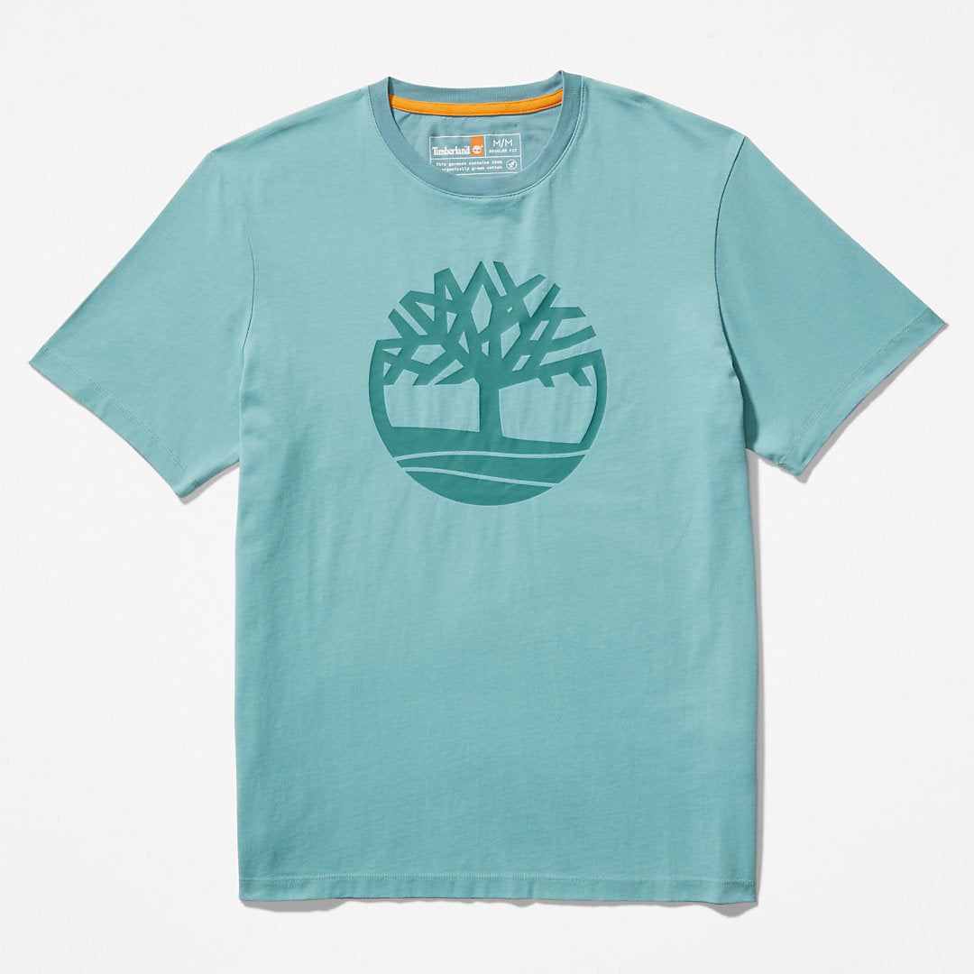 Kennebec River Tree-Logo T-Shirt for Men in Blue Timberland Sale
