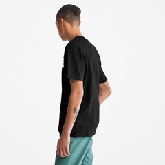 Kennebec River Logo T-Shirt for Men in Black Timberland US