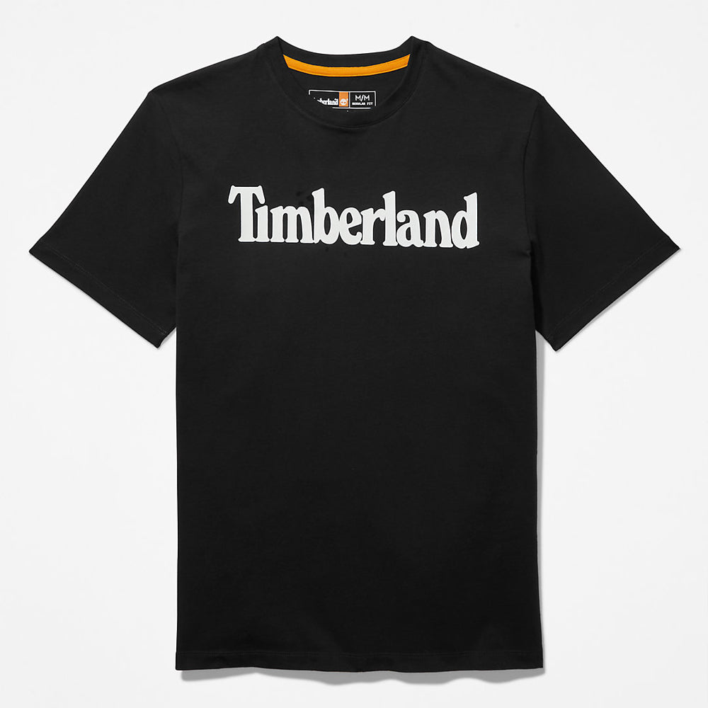 Kennebec River Logo T-Shirt for Men in Black Timberland US