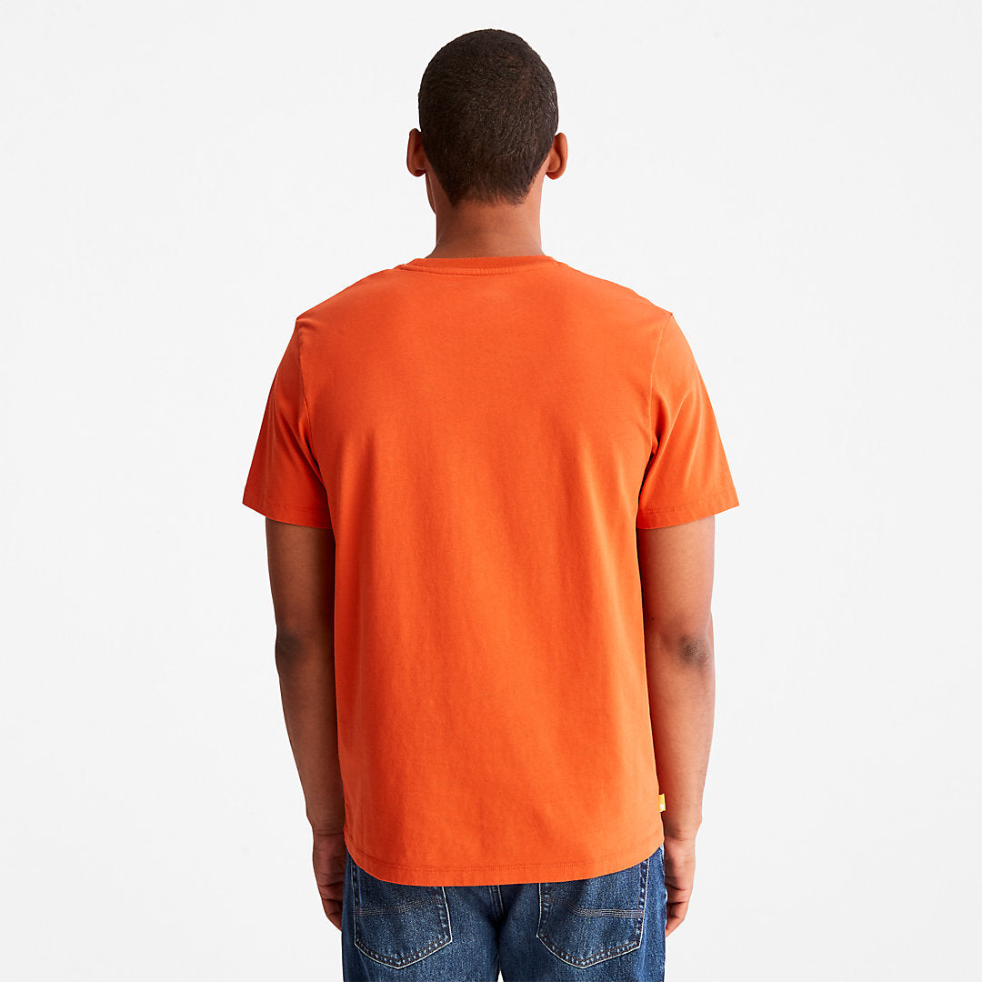 Kennebec River Logo T-Shirt for Men in Orange Timberland Online