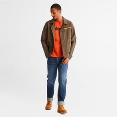 Kennebec River Logo T-Shirt for Men in Orange Timberland Online