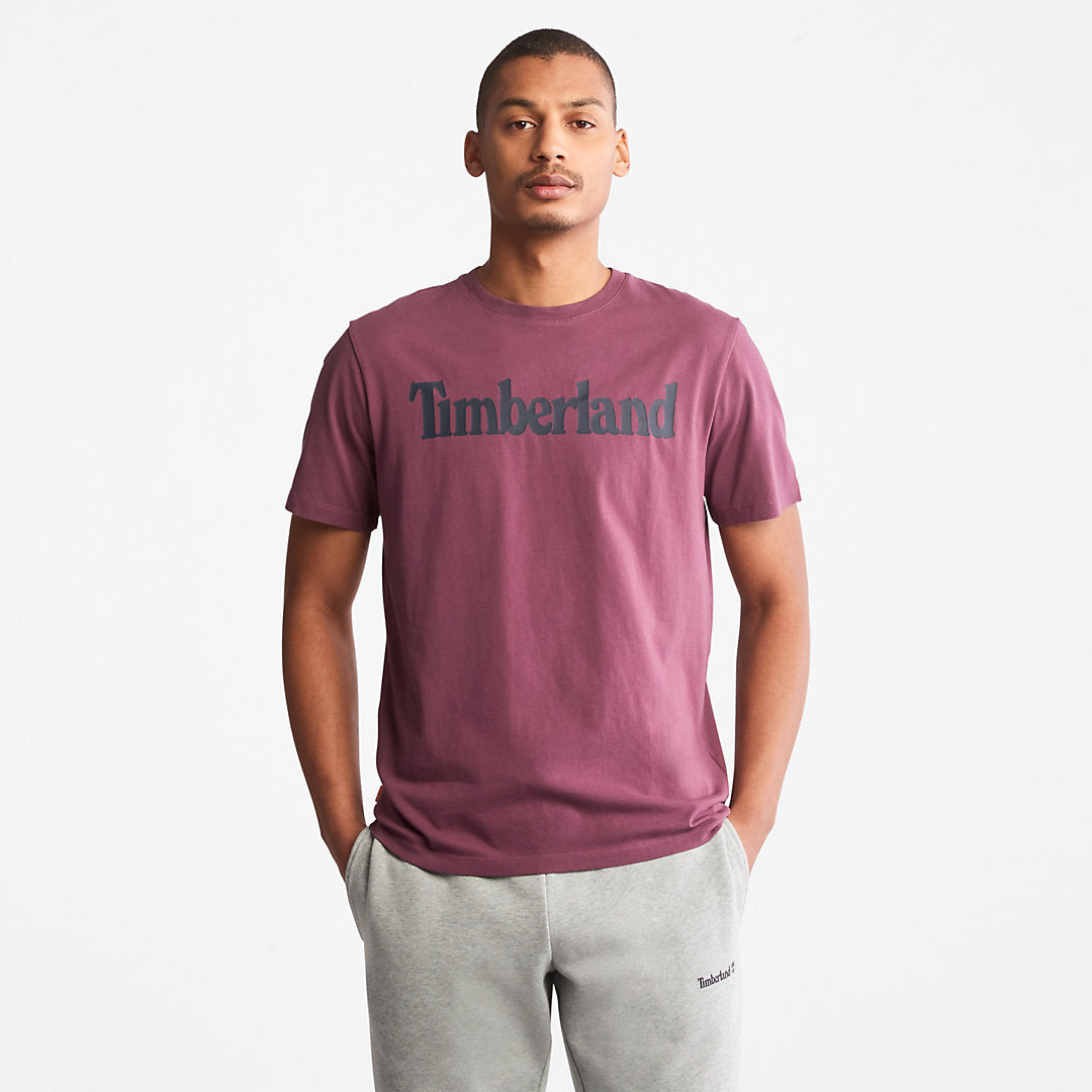 Kennebec River Logo T-Shirt for Men in Purple Timberland Sale