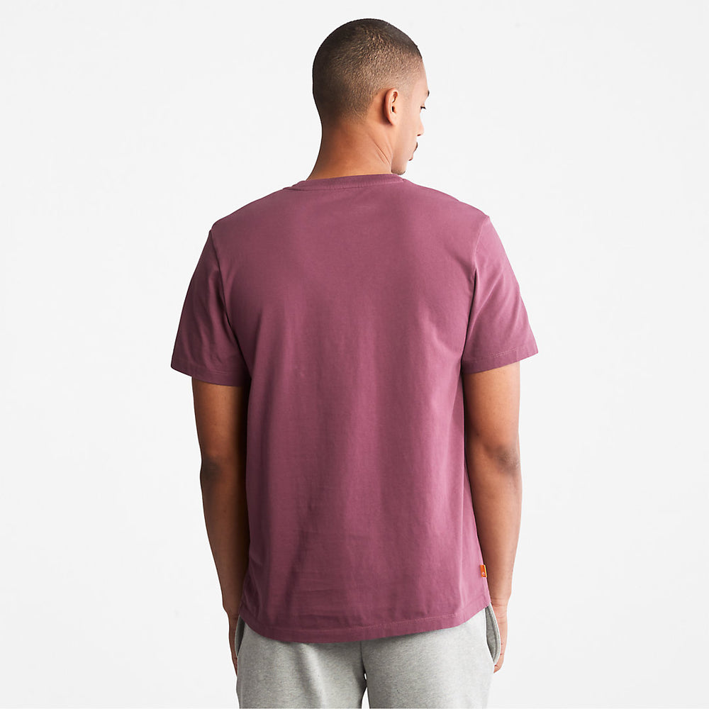Kennebec River Logo T-Shirt for Men in Purple Timberland Sale