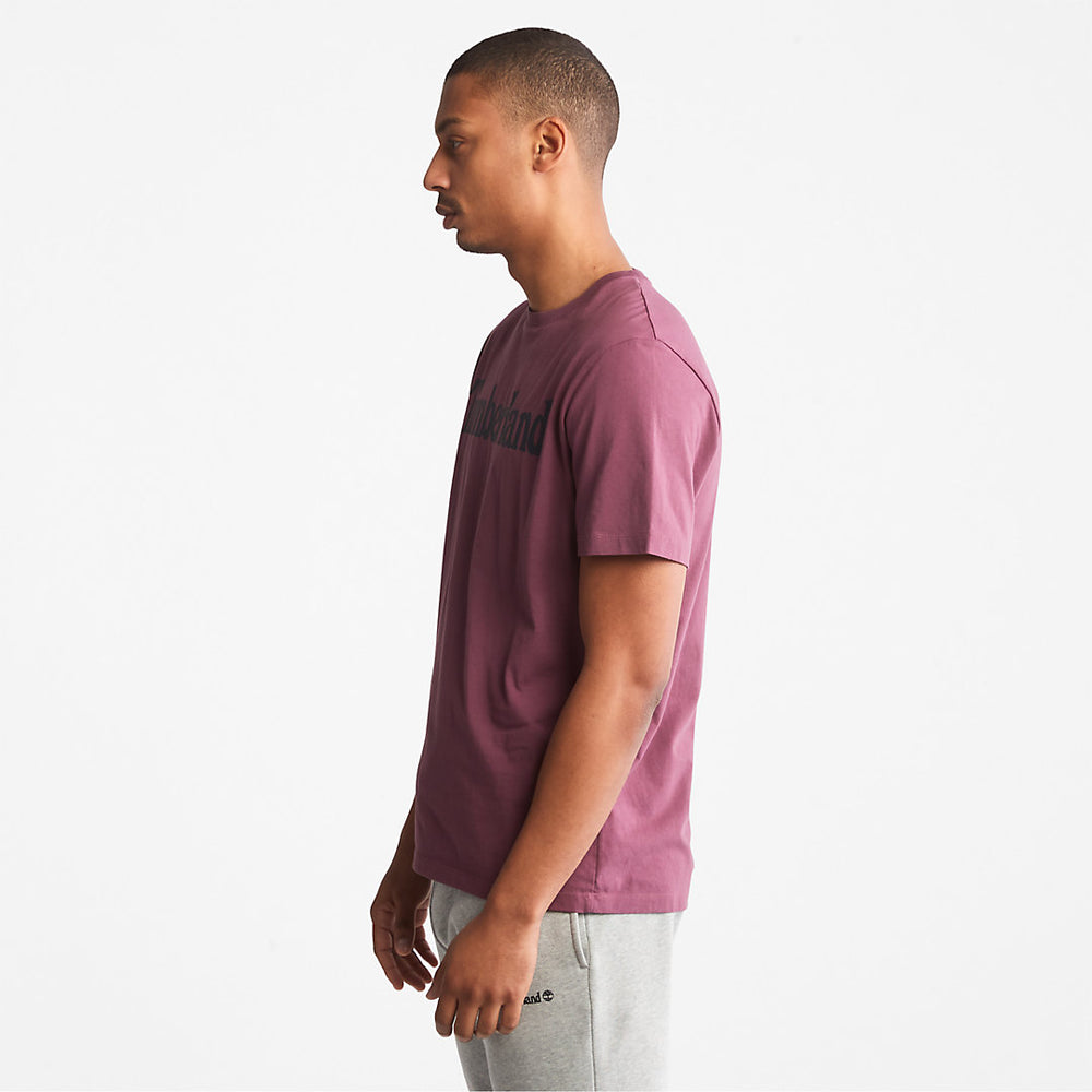 Kennebec River Logo T-Shirt for Men in Purple Timberland Sale