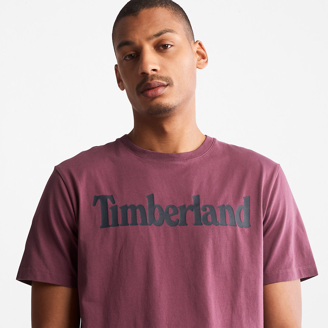 Kennebec River Logo T-Shirt for Men in Purple Timberland Sale