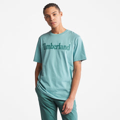 Kennebec River Logo T-Shirt for Men in Green Timberland Discount