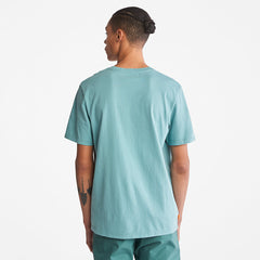 Kennebec River Logo T-Shirt for Men in Green Timberland Discount