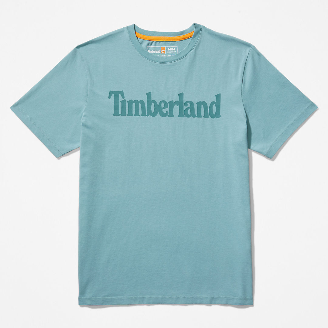 Kennebec River Logo T-Shirt for Men in Green Timberland Discount