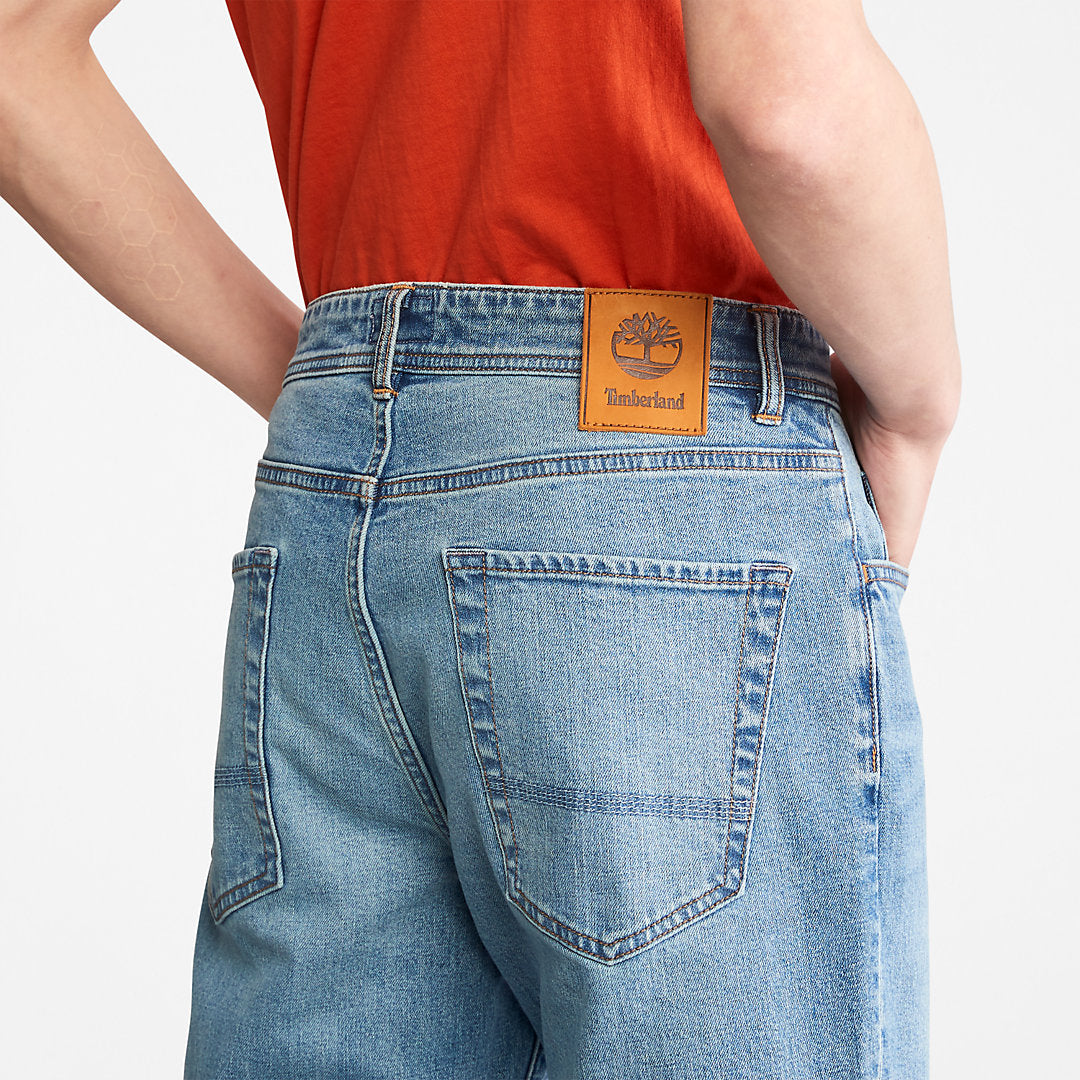Squam Lake Stretch Jeans in Light Blue Timberland US