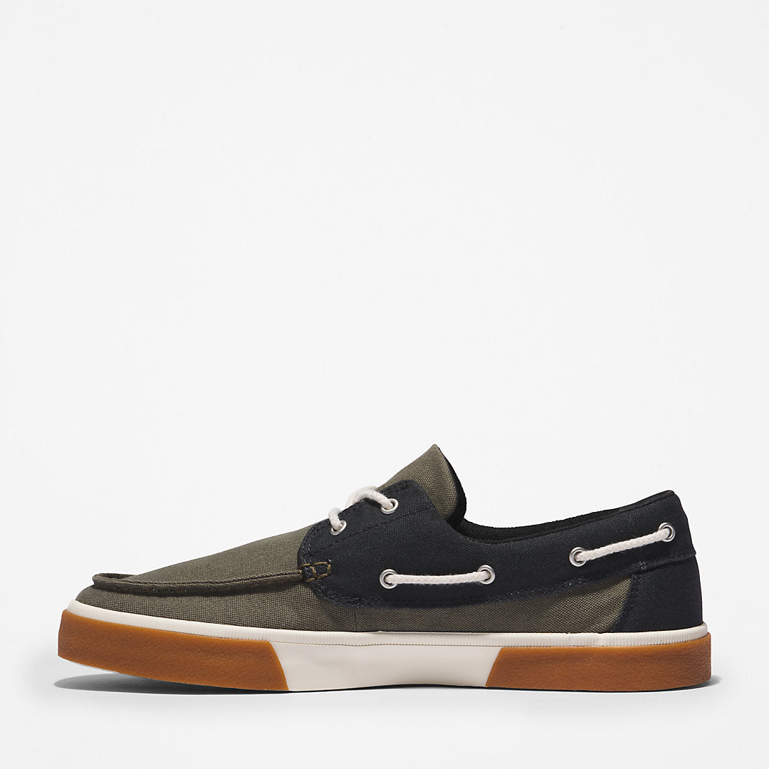 Union Wharf 2.0 EK+ Boat Shoe for Men in Dark Green Timberland Discount