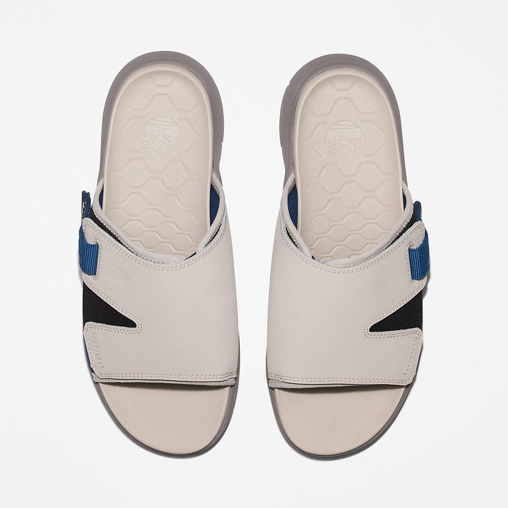 TBL® Whitehaven Slide Sandal for Men in White Timberland Outlet