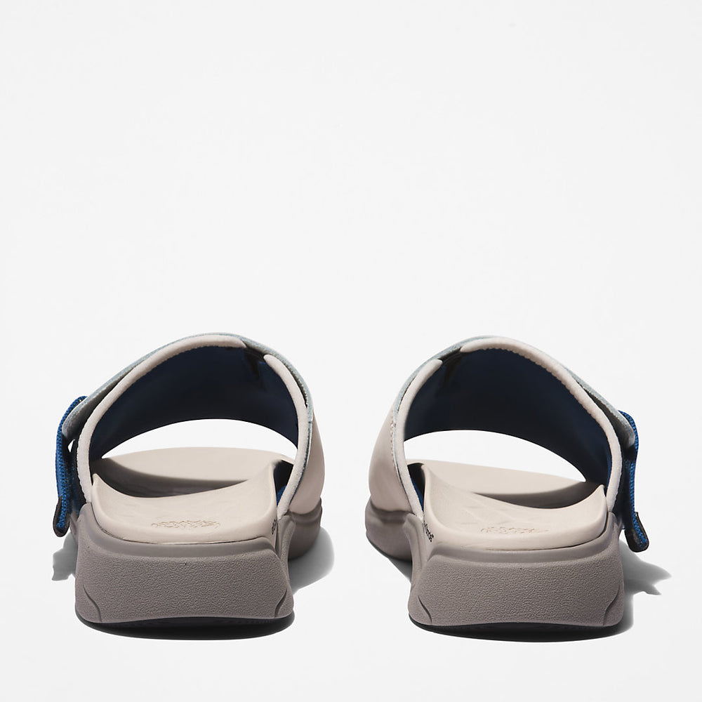 TBL® Whitehaven Slide Sandal for Men in White Timberland Outlet