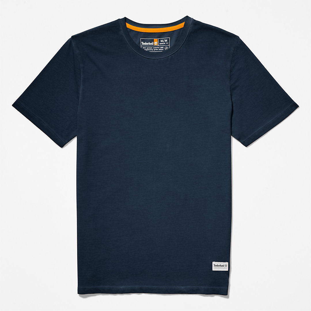 Lamprey River T-shirt for Men in Navy Timberland On Sale