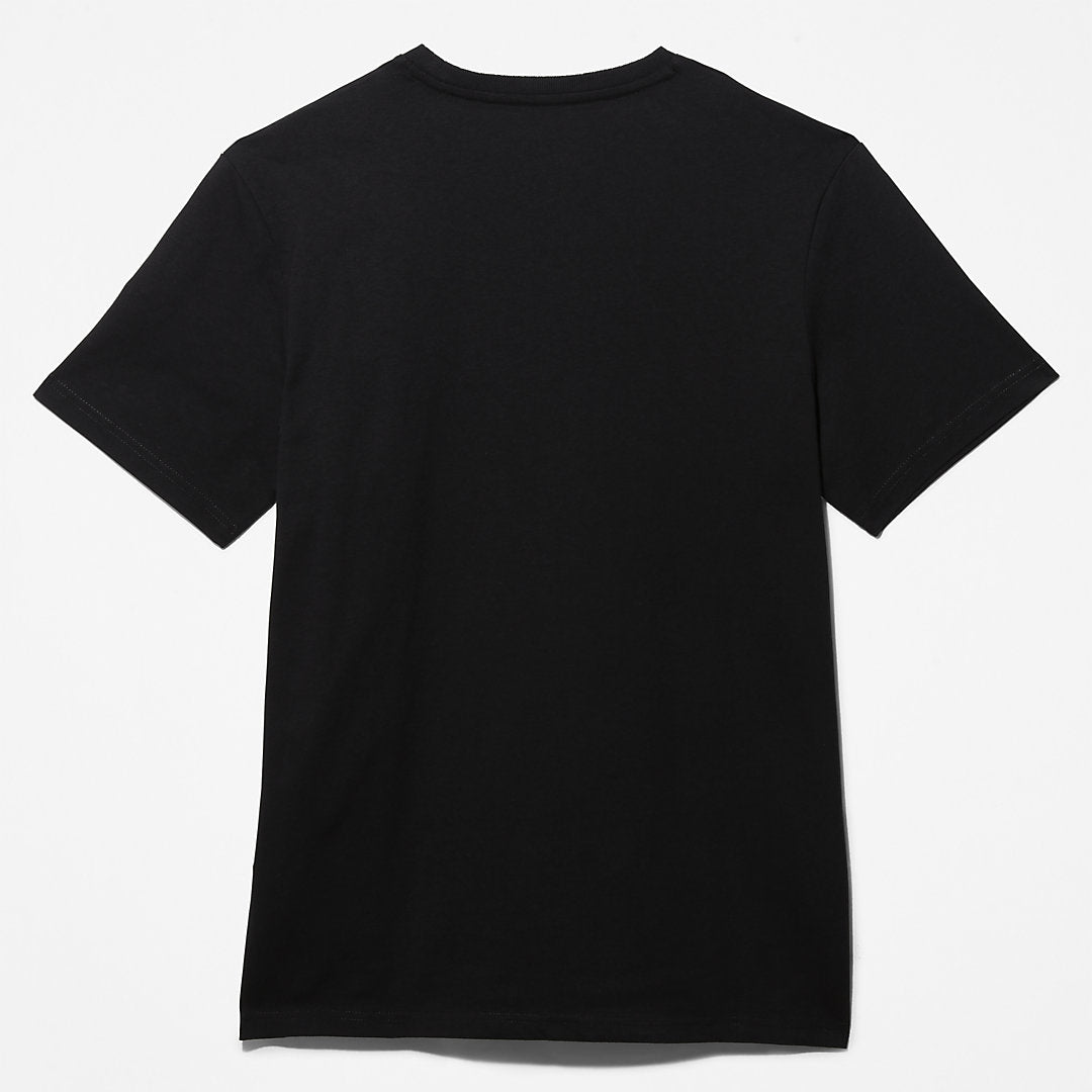 Outdoor Heritage Linear-Logo T-Shirt for Men in Black Timberland US