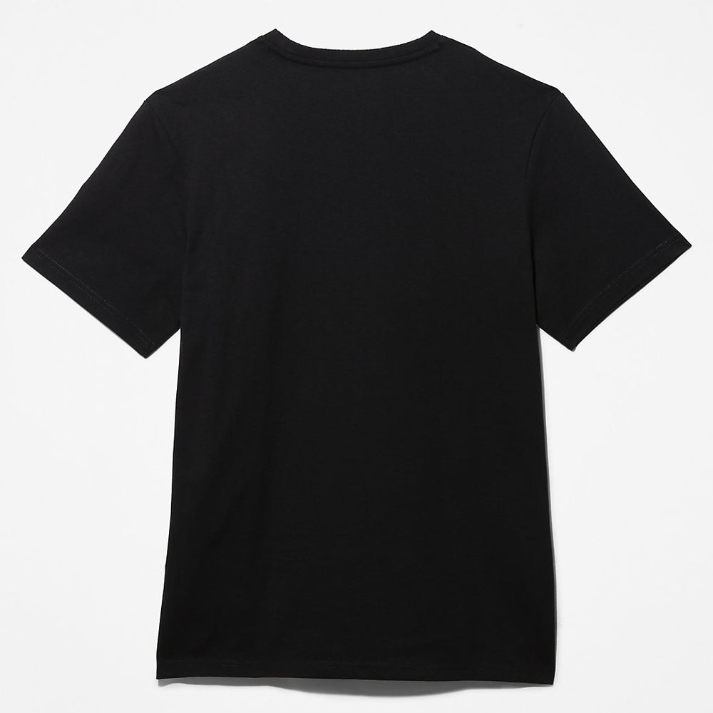 Outdoor Heritage Linear-Logo T-Shirt for Men in Black Timberland US