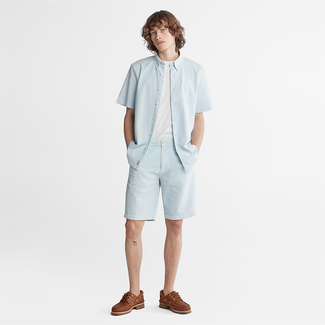 Dunstan River Pocket T-shirt for Men in White Timberland On Sale