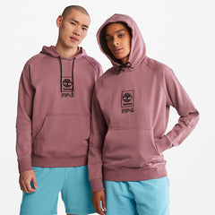 Heavyweight Logo Hoodie for All Gender in Pink Timberland Sale