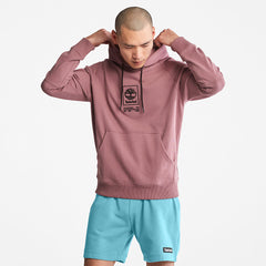 Heavyweight Logo Hoodie for All Gender in Pink Timberland Sale