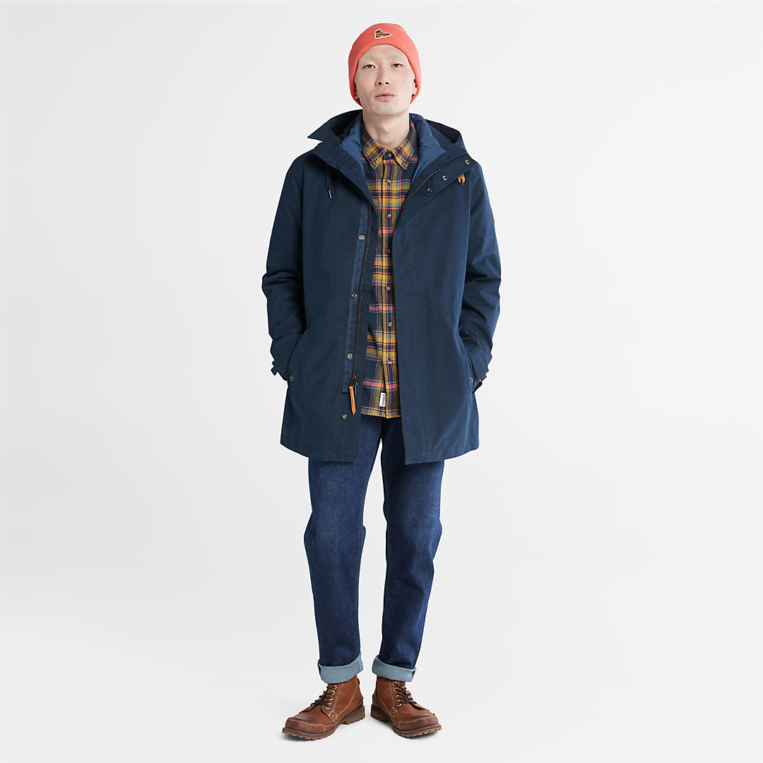 Snowdon Peak 3-in-1 Waterproof Parka for Men in Navy Timberland Online