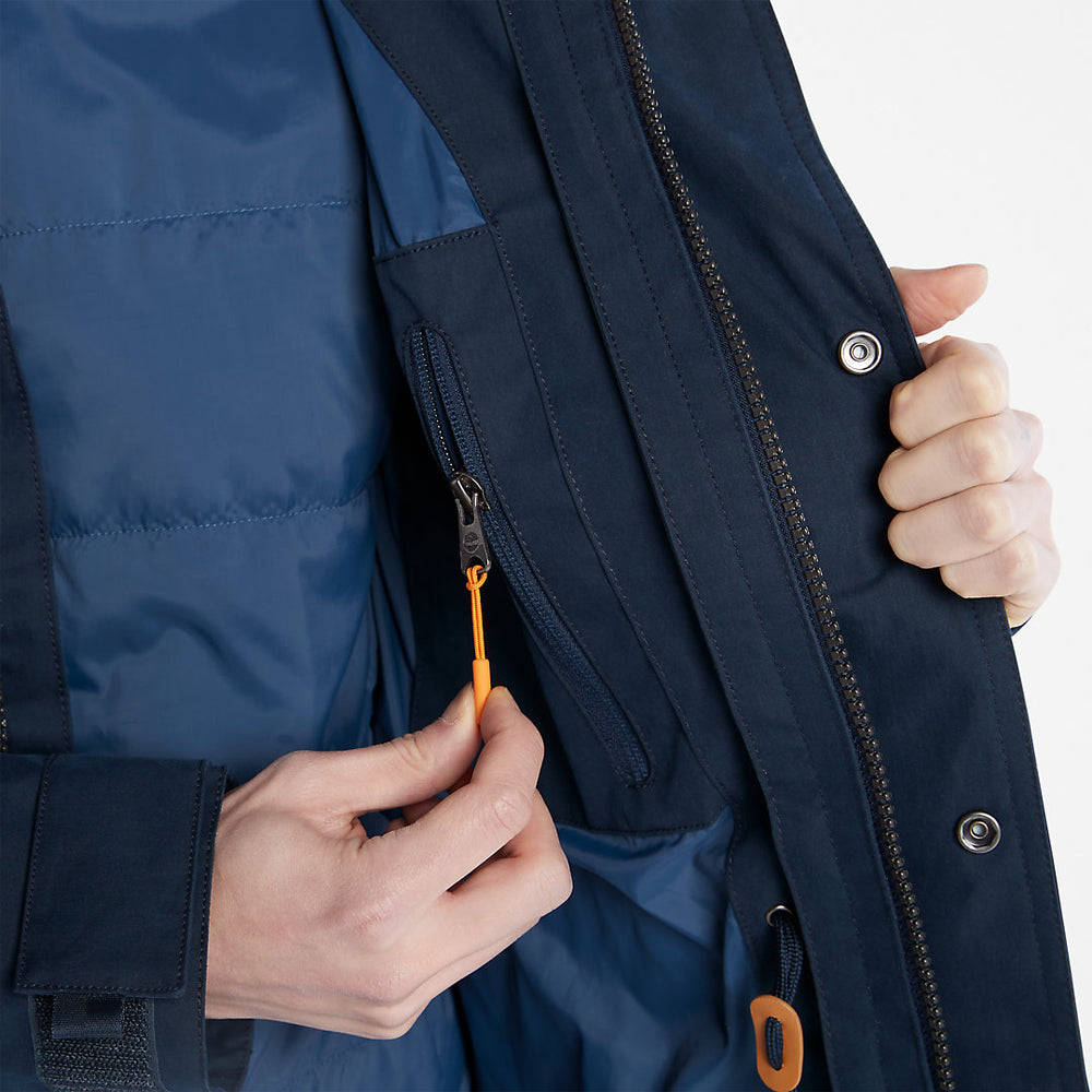 Snowdon Peak 3-in-1 Waterproof Parka for Men in Navy Timberland Online