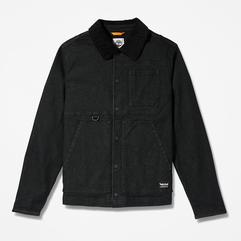 Chore Jacket for Men in Black Timberland Outlet