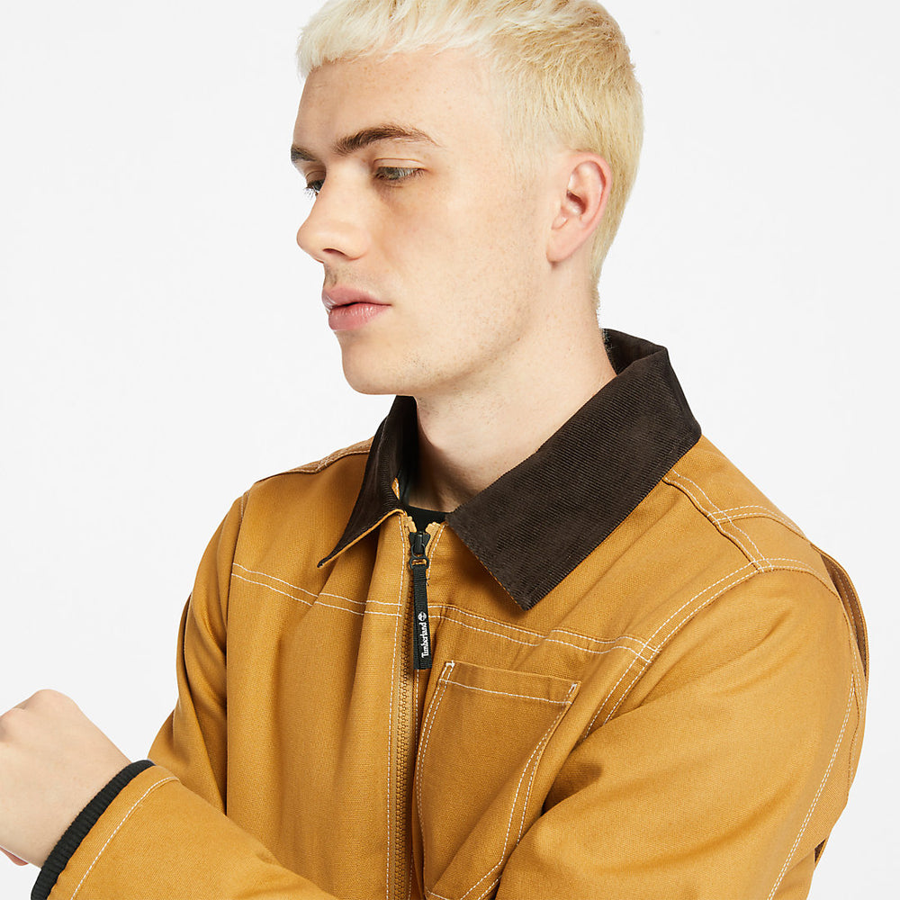 Chore Jacket for Men in Yellow Timberland For Sale