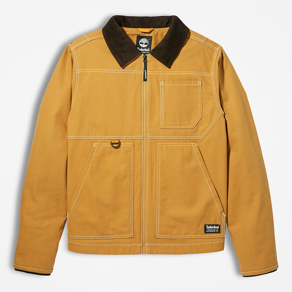 Chore Jacket for Men in Yellow Timberland For Sale