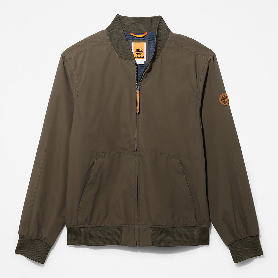 Outdoor Heritage Bomber Jacket for Men in Dark Green Timberland Outlet