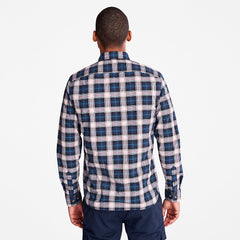 Eastham River Tartan Shirt for Men in Light Grey Timberland Discount