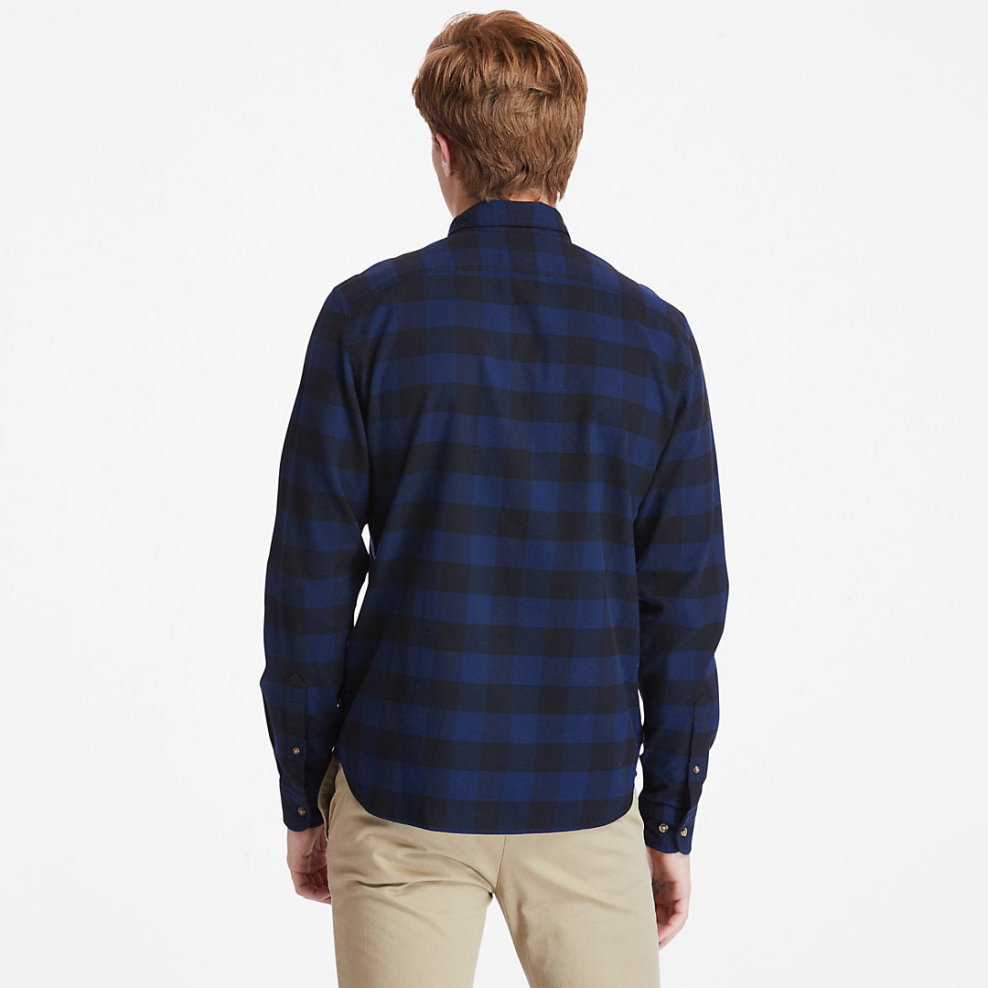 Mascoma River Check Shirt for Men in Navy Timberland On Sale