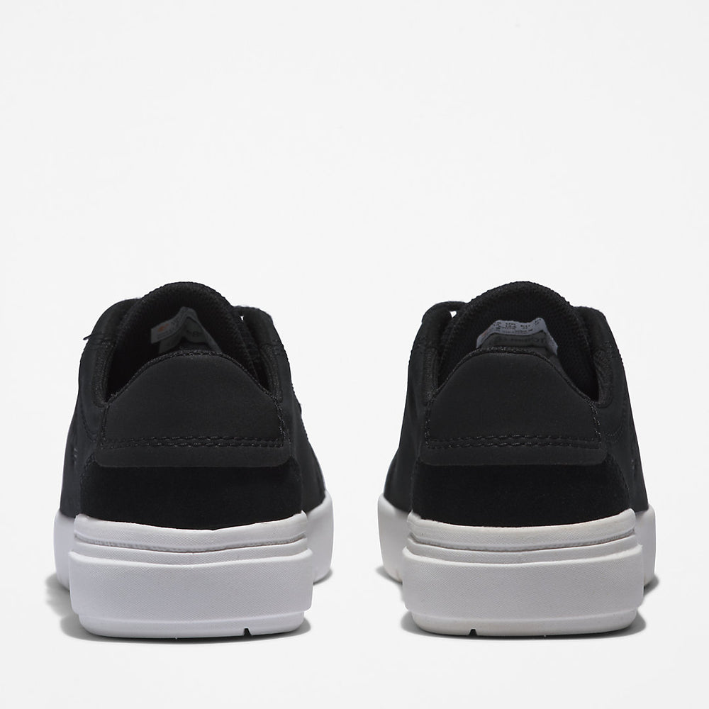 Seneca Bay Leather Trainer for Kids in Black Timberland Sale