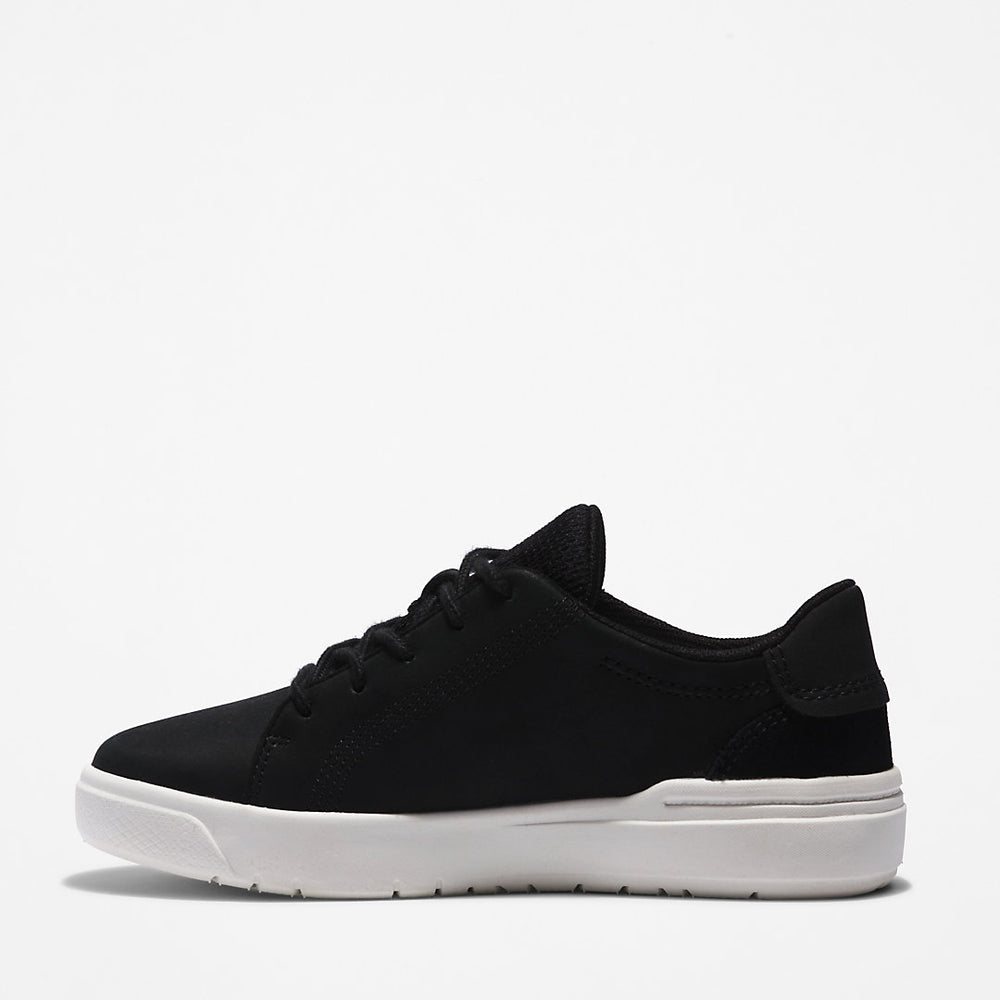 Seneca Bay Leather Trainer for Kids in Black Timberland Sale