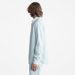 Striped Seersucker Shirt for Men in Blue Timberland Online