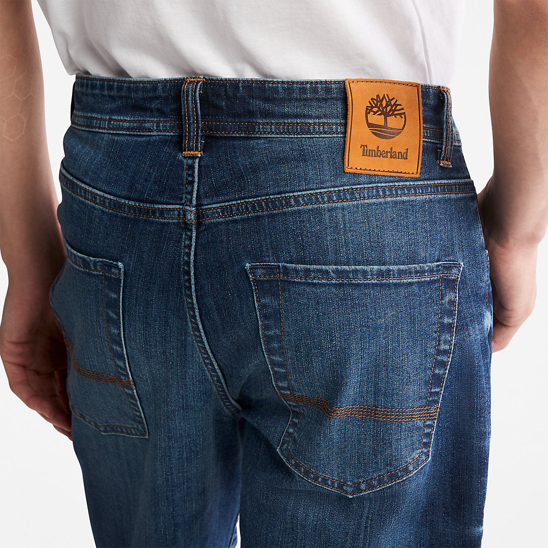 Canobie Lake Denim Shorts for Men in Indigo Timberland On Sale