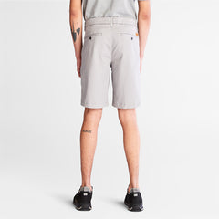 Squam Lake Stretch Chino Shorts for Men in Grey Timberland Sale