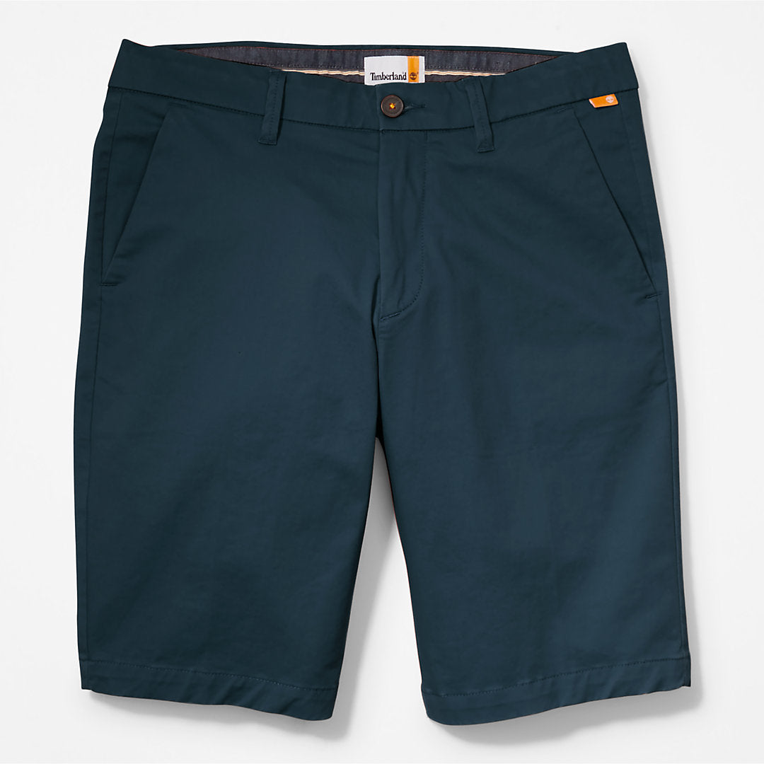 Squam Lake Stretch Chino Shorts for Men in Dark Blue Timberland Discount
