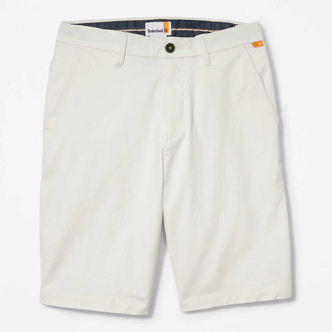 Squam Lake Stretch Chino Shorts for Men in White Timberland For Sale