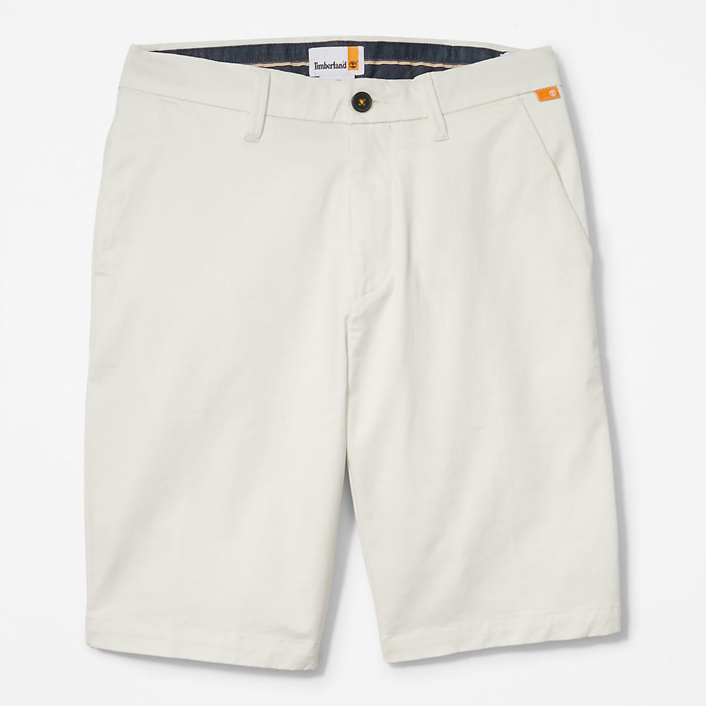 Squam Lake Stretch Chino Shorts for Men in White Timberland For Sale