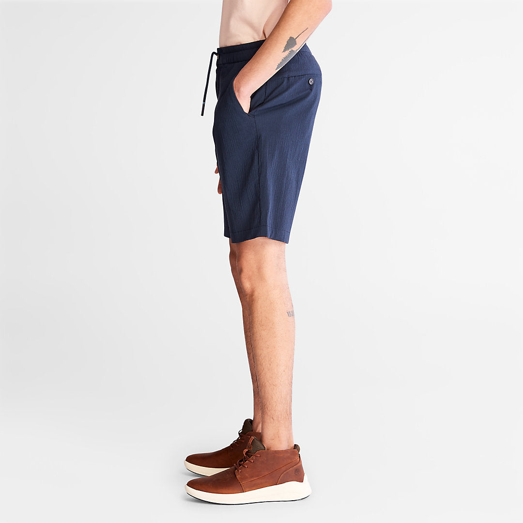 Squam Lake Seersucker Shorts for Men in Navy Timberland Sale
