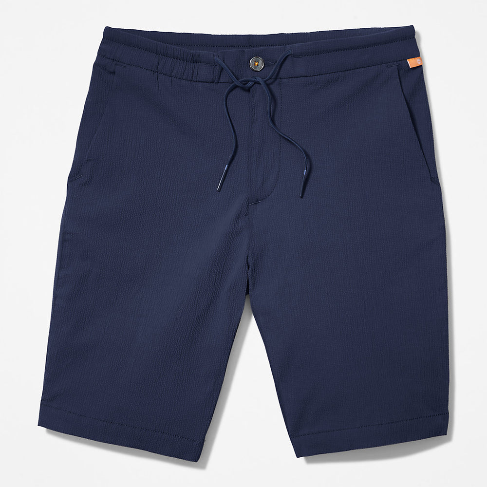 Squam Lake Seersucker Shorts for Men in Navy Timberland Sale