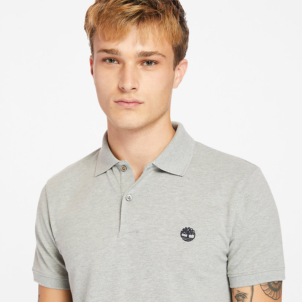 Merrymeeting River Polo Shirt for Men in Grey Timberland US