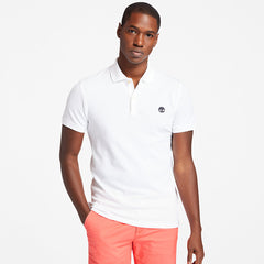 Merrymeeting River Polo Shirt for Men in White Timberland Discount