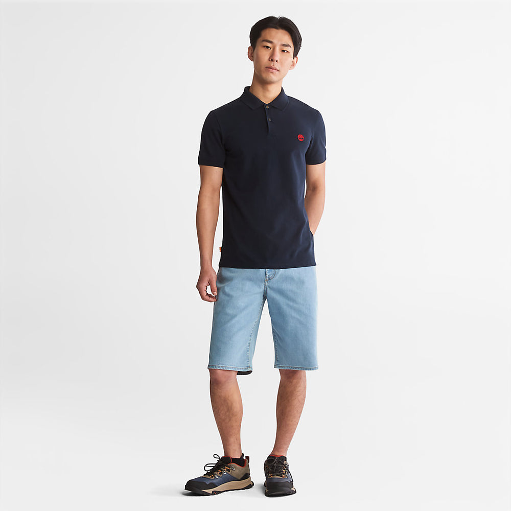 Merrymeeting River Polo Shirt for Men in Navy Timberland Sale