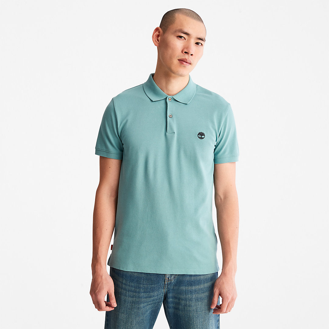 Merrymeeting River Polo Shirt for Men in Green Timberland US