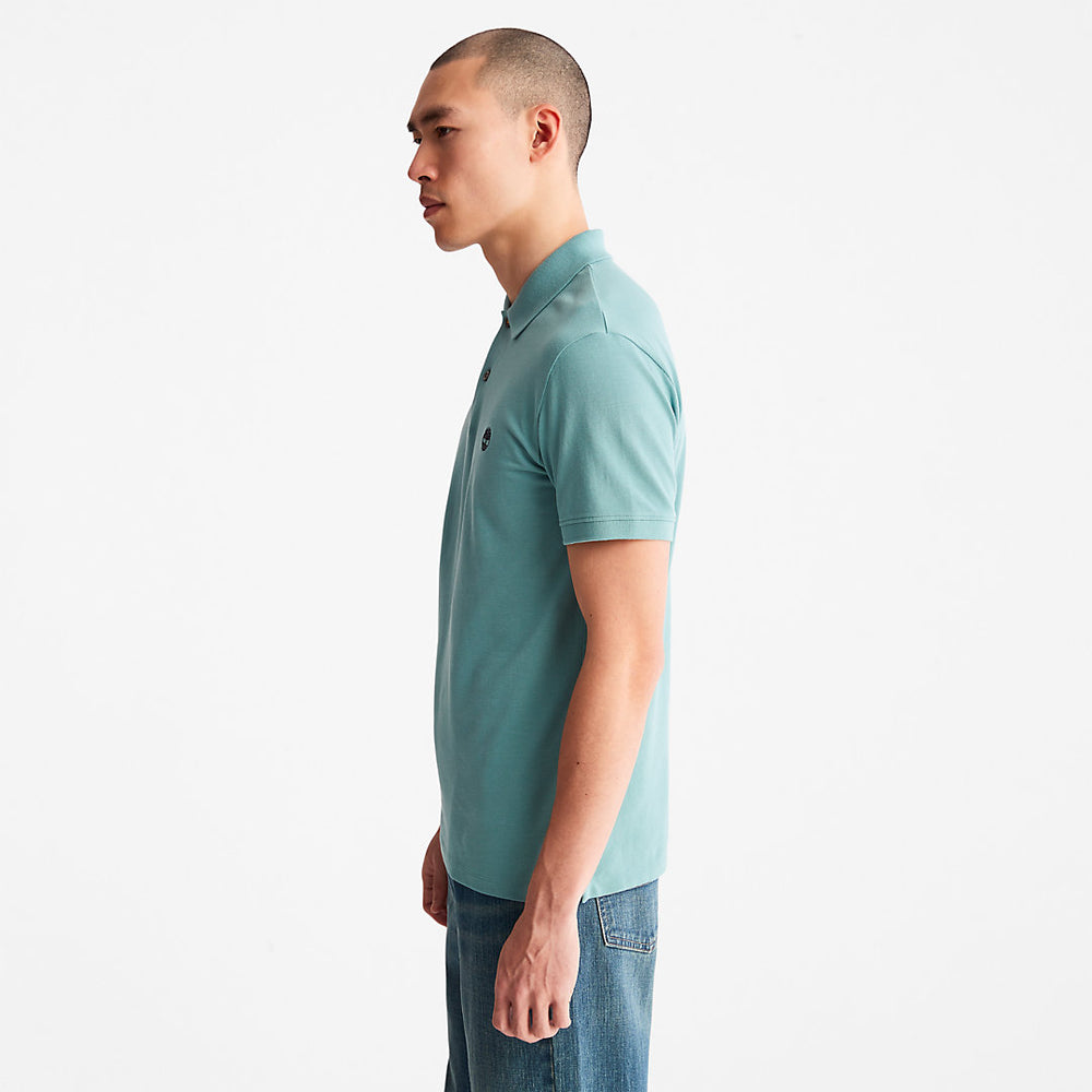 Merrymeeting River Polo Shirt for Men in Green Timberland US
