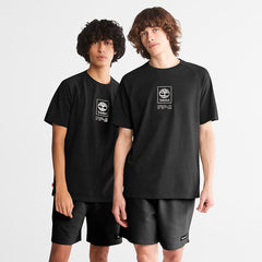 Heavyweight Logo T-Shirt for Men in Black Timberland Online