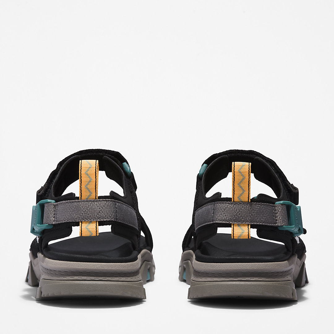 Garrison Trail Webbing-strap Sandal for Men in Black Timberland Sale