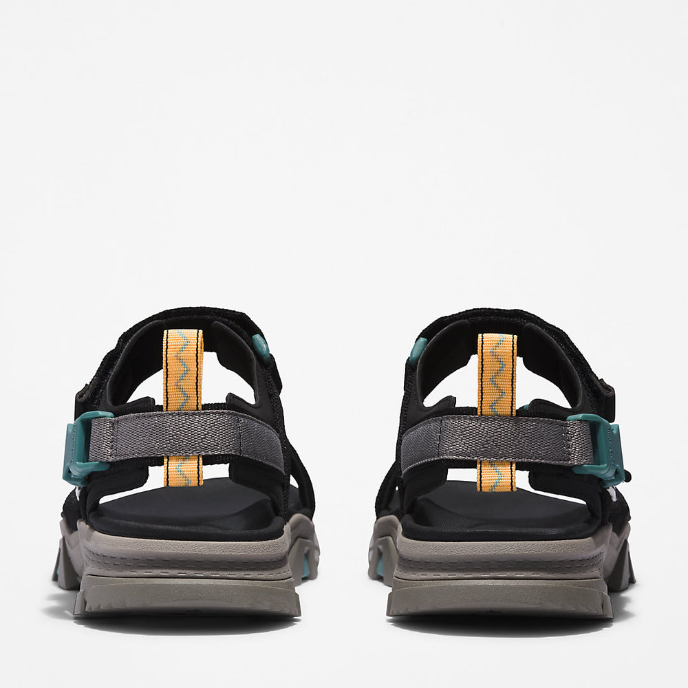 Garrison Trail Webbing-strap Sandal for Men in Black Timberland Sale