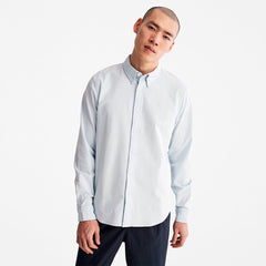 Pleasant River Slim Oxford Shirt for Men in Light Blue Timberland Online